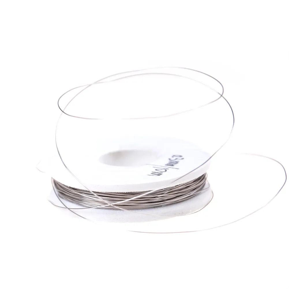10M Nichrome ขดลวดความร้อนไฟฟ้า Premade ขดลวดความต้านทาน/ลวดความร้อนสําหรับ Atomizer เส้นผ่านศูนย์กลาง 0.15/0.2/0.25/0.3/0.5/0.6/0.7 มม.