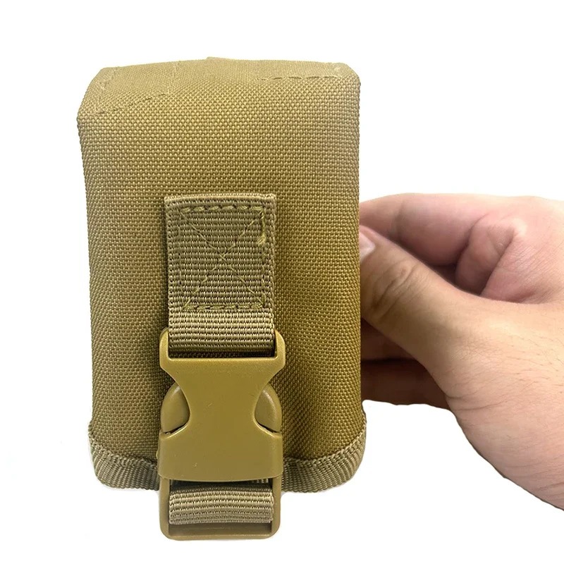 Tactical Outdoor Molle Pouch Single Double Molle Grenade Bag Quick Release Tool Mini Mag Bag M67 LBT Airsoft Equipment