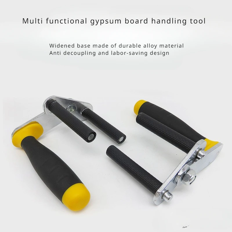 Herramienta portátil multifuncional para transportar paneles, tableros de madera, tableros de yeso, azulejos y azulejos de vidrio, para el hogar