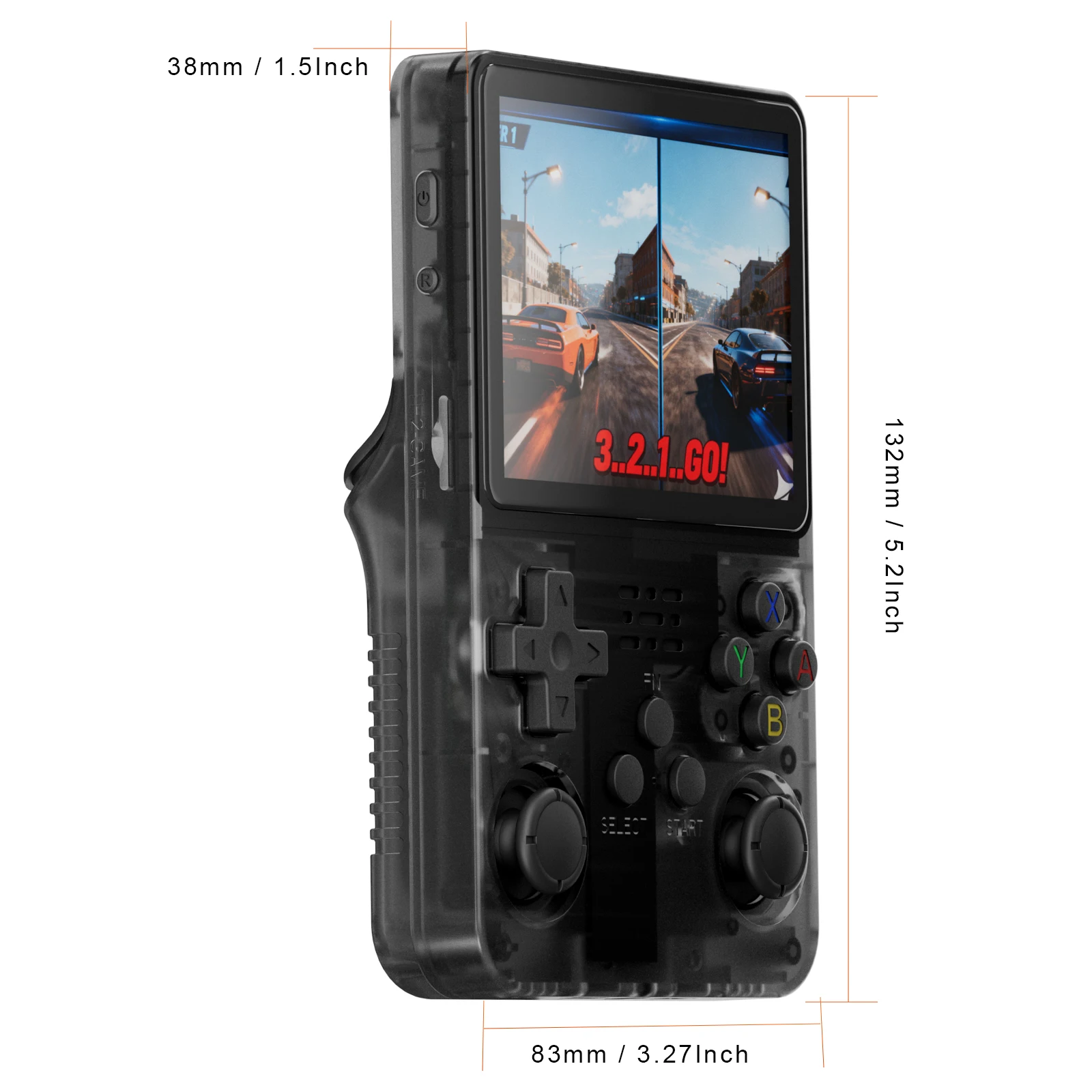 R36S Handheld Game Console 3.5Inch IPS 640x480 Screen Built in 64GB Memory Retro Games Portable Handheld Video Game Console