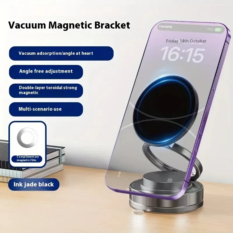 Suporte magnético dobrável super resistente para telefone compatível com iPhone Android