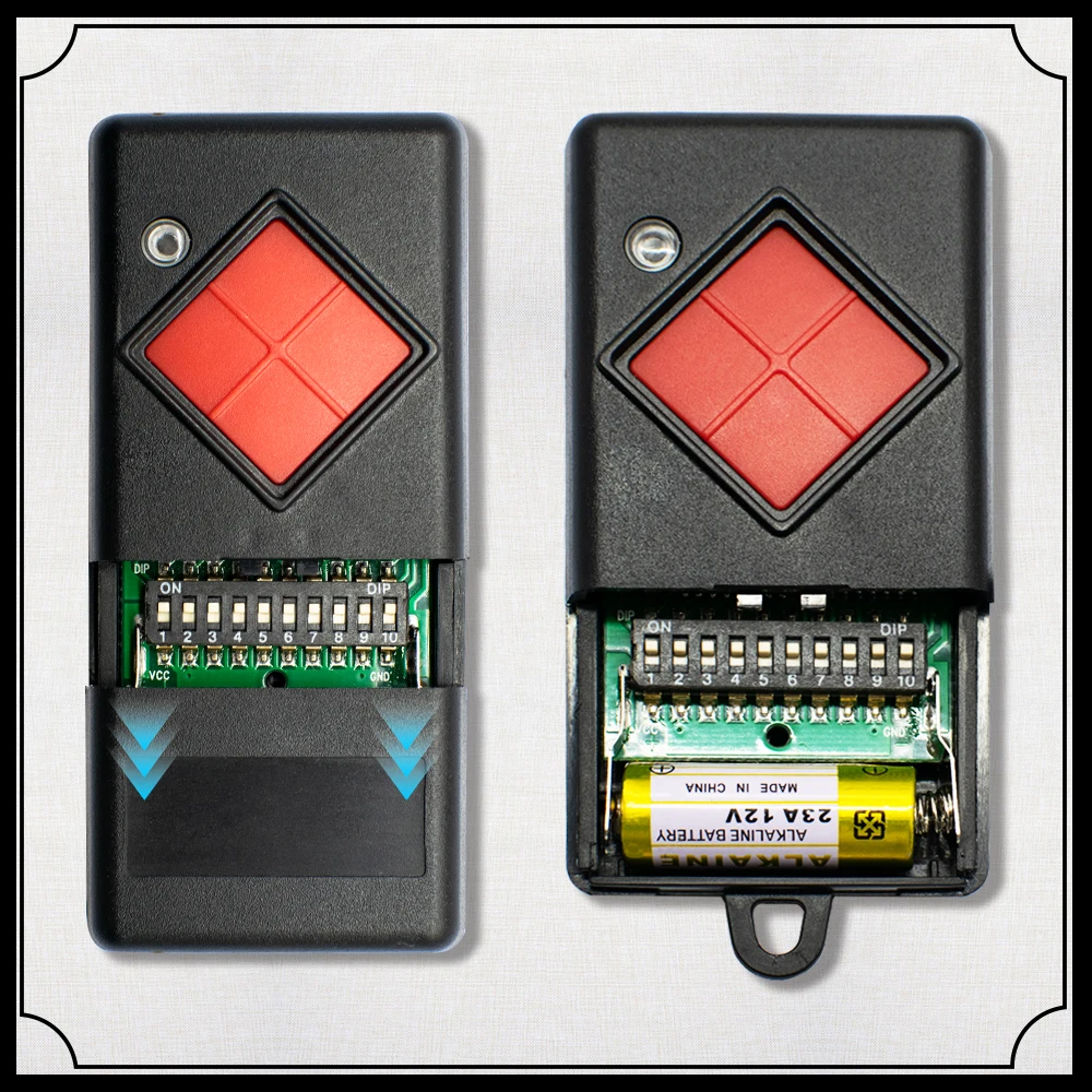 Dickert MAHS40-04 40.685MHz MAHS40-01 Garage Door Remote Control 40,685 Gate Keyfob Transmitter