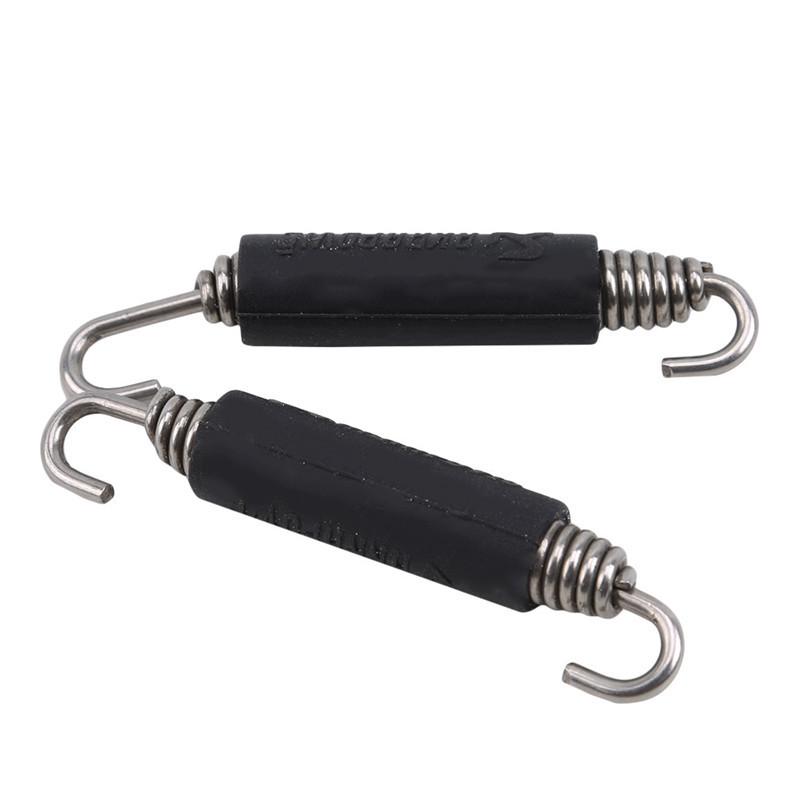 2 STUKS Rvs Universele Motorfiets Uitlaat Uitlaatveren Haken Voor Midden Link Pijp Uitlaat Sluit Lente Yoshimura