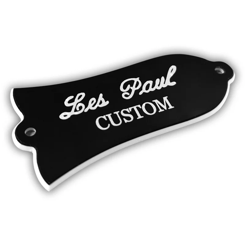 Xin Yue Custom Gitarrenteile – Für Gibson E-Gitarre Halsstab-Abdeckplatte für LP Standard/Custom 2 Löcher