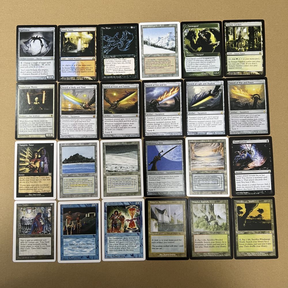 高品質の熱い販売NO. 108M1 プロキシカード 108 枚カード P9 デュアルランドフェッチランドショックランド