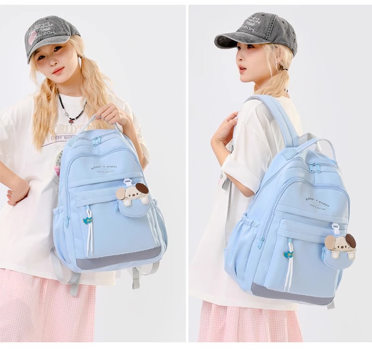 유명 브랜드 바이지아웨이 2025 최신 여학생용 9-12세 대용량 여행/대학생 백팩