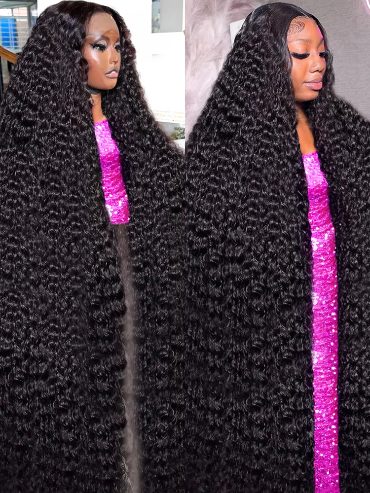 30 40 polegada onda de água encaracolado perucas frontais do laço 13x4 13x6 hd onda profunda peruca frontal do laço 360 perucas completas do cabelo humano para mulher à venda