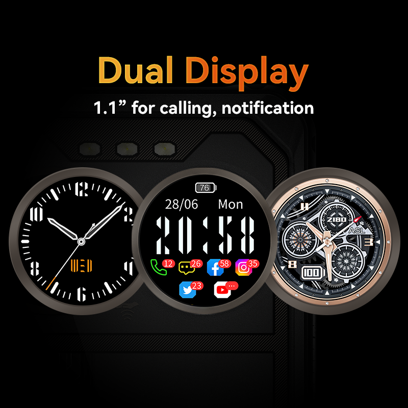 [รอบปฐมทัศน์โลก] IIIF150 B2 Ultra Rugged Machine 15000mAh 120Hz 6.8 ''หน้าจอ 12GB 256GB 200MP Micro-Motion Sensing Dual Display