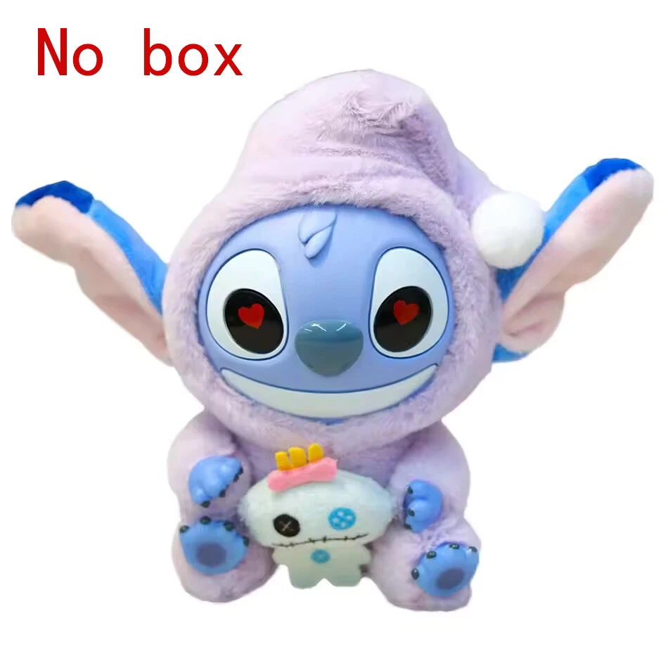 Stitch Eat Something Before Sleep Series Blind Box Pluche Vinyl Speelgoed Schattige pop Replica Mystery Box Bag Hanger Decor Gift