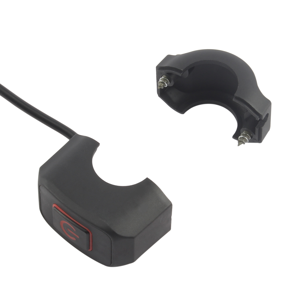 12V Universal Motorrad Lenker Elektrischer wasserdichter Schalter mit LED-Licht für Husqvarna Kawasaki Yamaha Honda KTM EXC XC SX