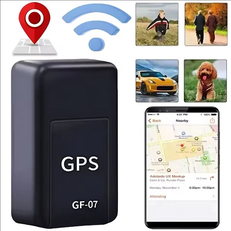 Vehicle Gps Locator Gf07 Mini Portable Gps Tracker Strong Magnetic Car Gps Tracking Device Anti-Lost Alarm Gps Position App