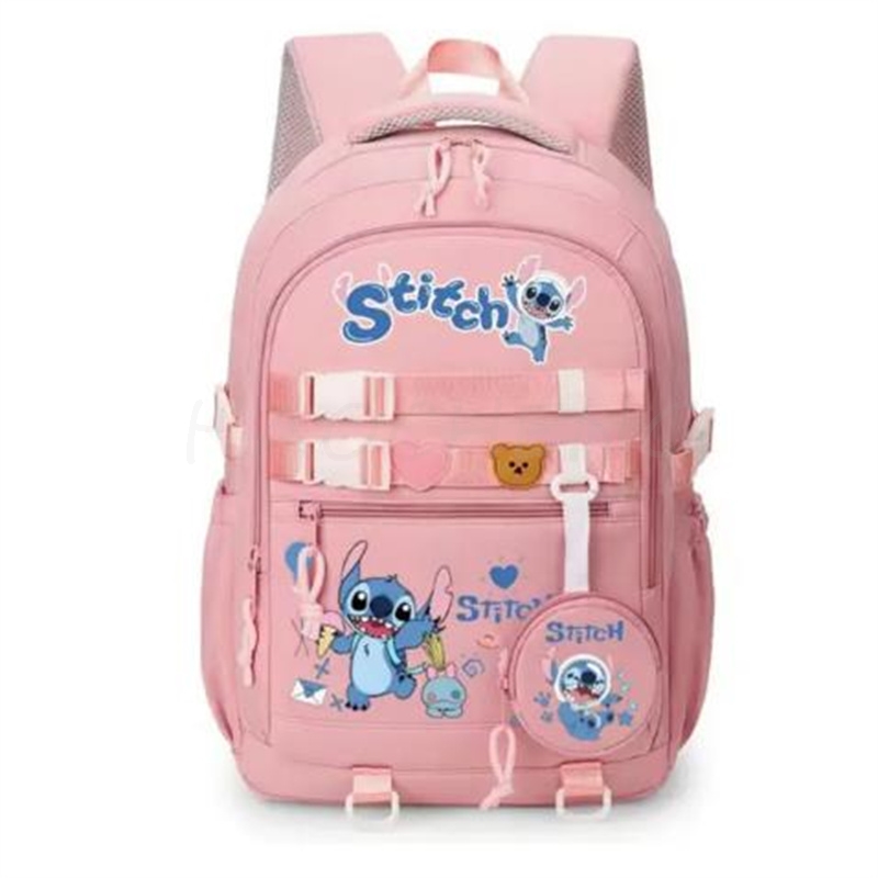 MINISO популярные детские школьные ранцы для подростков с диснеевским стежком, вместительный ранцевый рюкзак для девочки, подарок