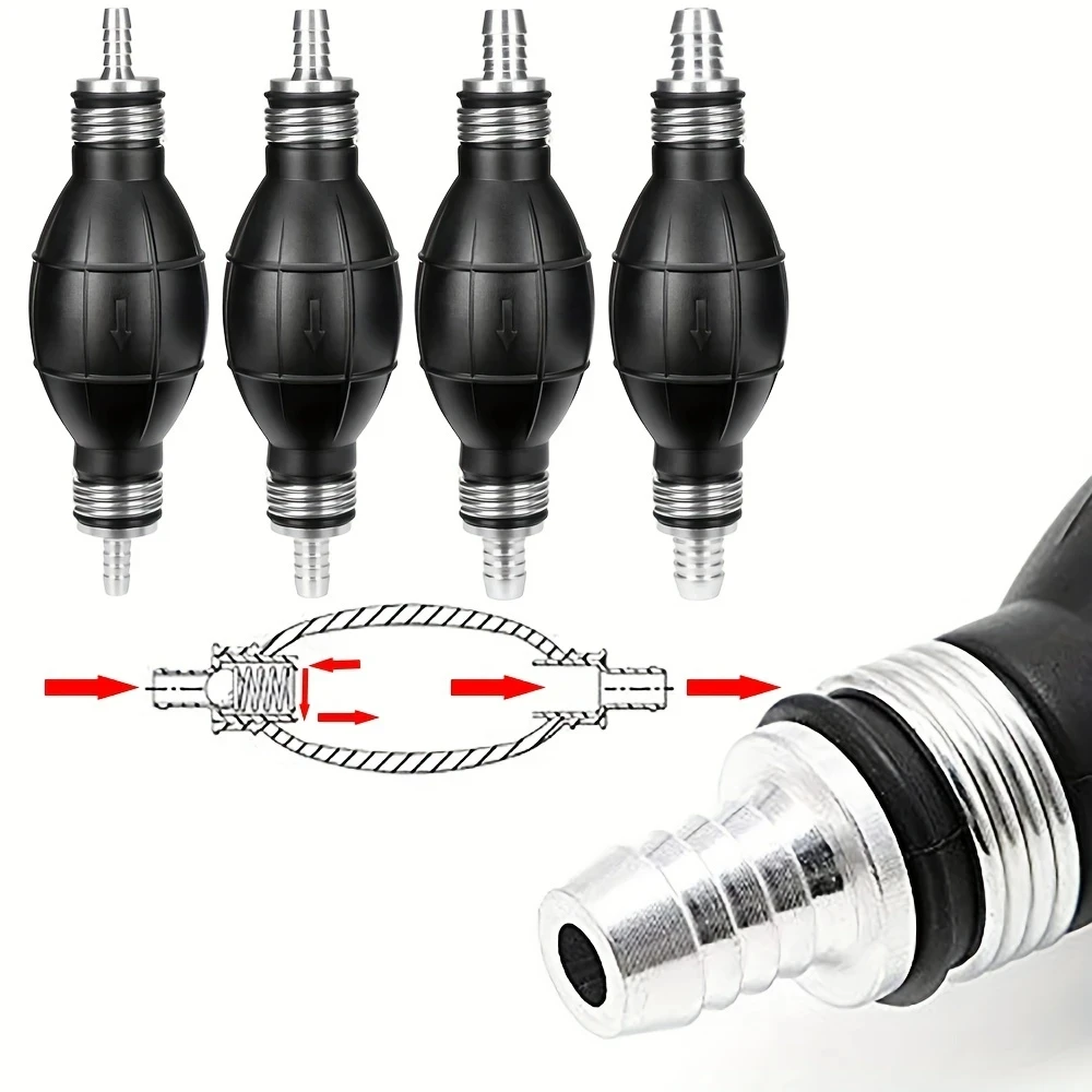Wąż paliwowy 6-12mm Ręczna pompa paliwowa Rurka paliwowa Kranik paliwowy Motocykl Motocykl Diesel Pompa dostarczająca benzynę Motocykl Wąż paliwowy