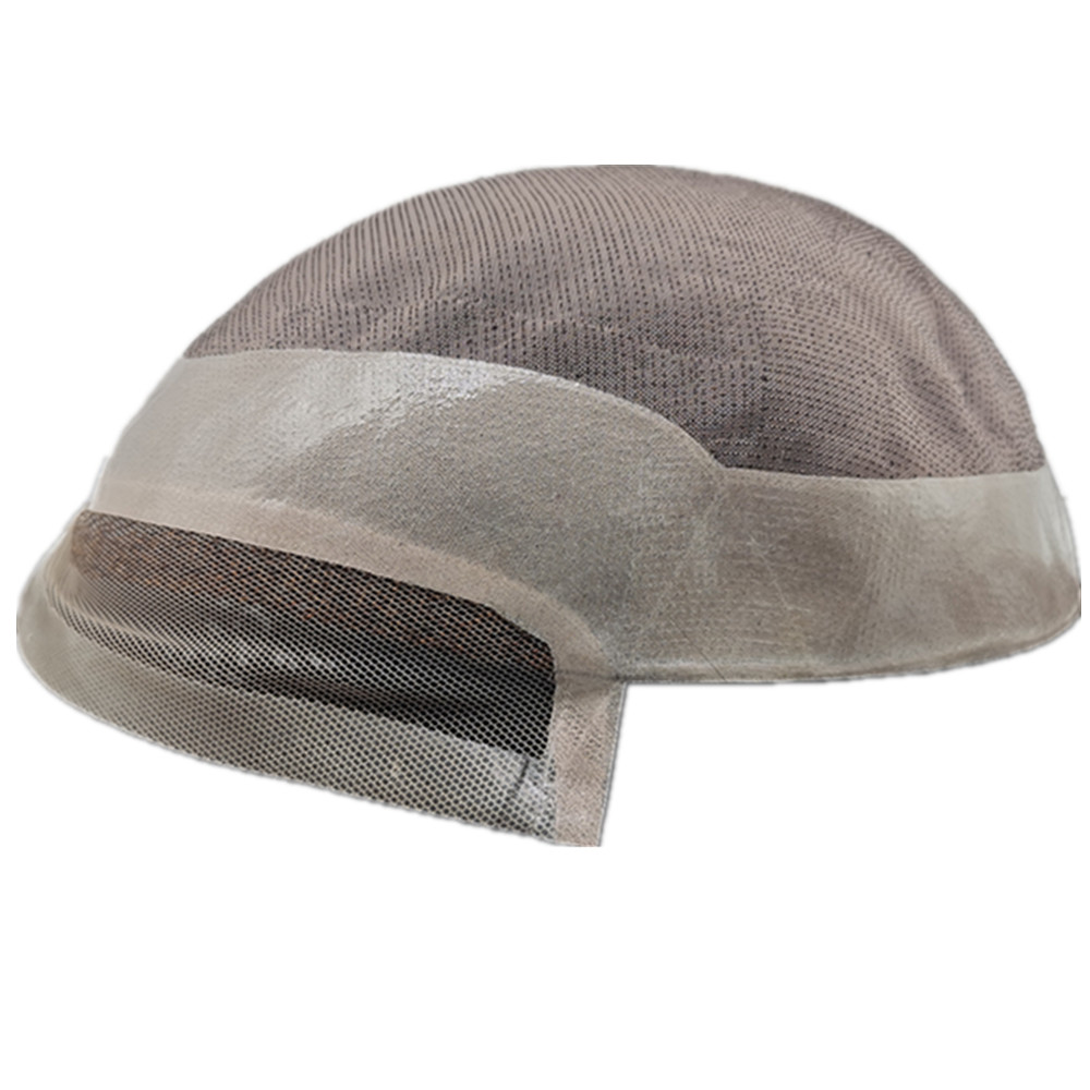 Toupet pour hommes Mono & NPU pièces de cheveux humains unités de cheveux système de remplacement de cheveux masculins prothèse capillaire
