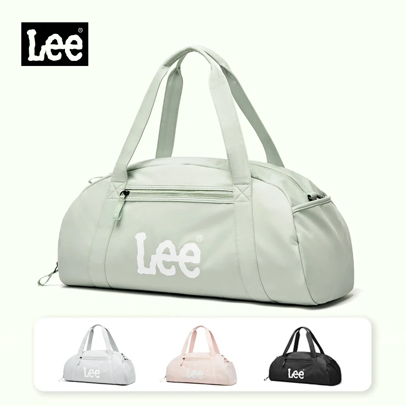LEE Dry Pocket Sports Fitness Gym Bag dla kobiet mężczyzn duża pojemność wodoodporna torba podróżna Oxford Duffel bagażowa torba podróżna z przegrodą na buty