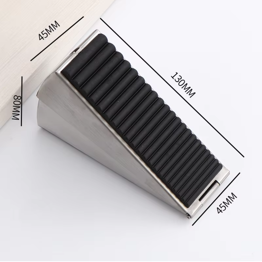 Сверхмощный дверной стопор, регулируемый пружинный клин для нижней части двери, высокий нескользящий дверной стопор для домашнего офиса Dodgers