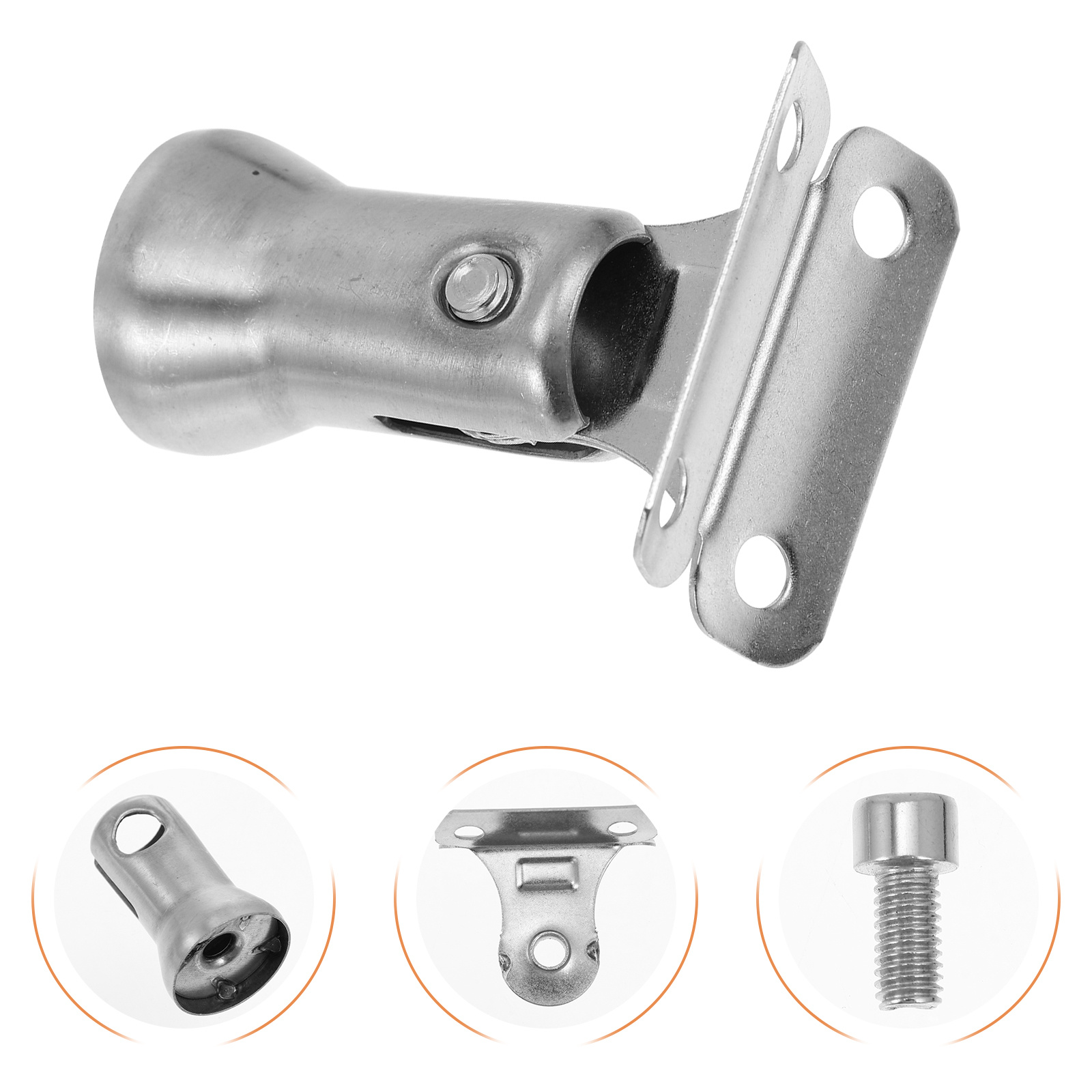 4Pcs Metall Handlauf Halterung Robuste Geländer Spalte Rost Beweis Widerstand Moderne Dekor Handlauf Halterung