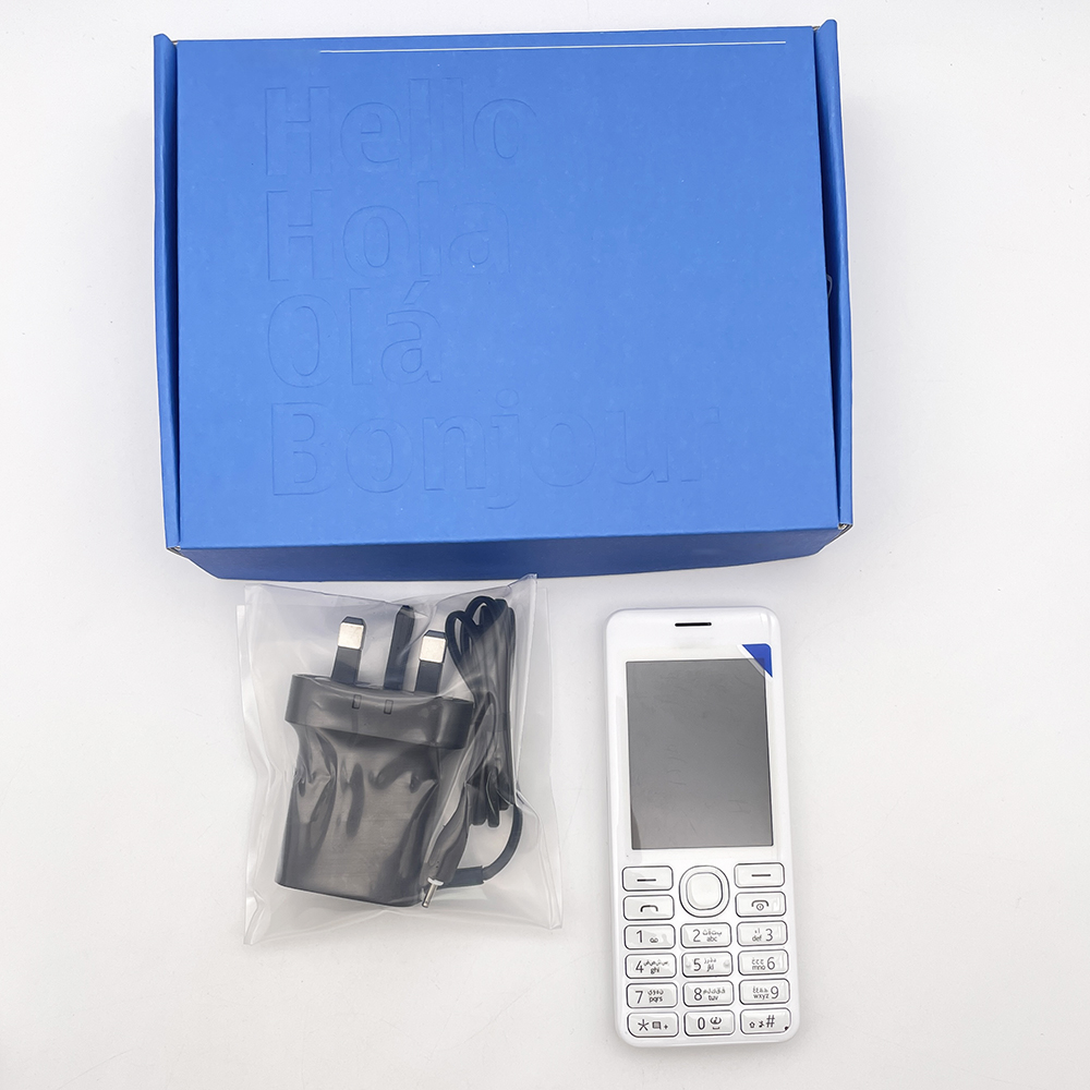 Unlocked 206 2G 2060 Dual SIM Mobile Cell Phone Russian Arabic Hebrew English Keyboard Made in Finland Unlocked Free shipping