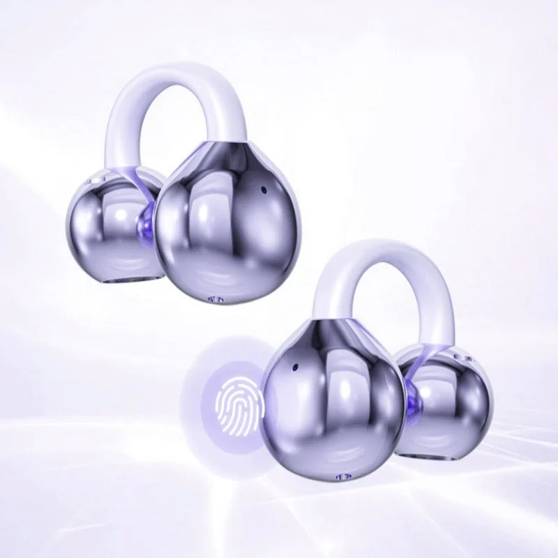 Origin Xiaomi-auriculares de conducción ósea con Bluetooth 5,4, cómodos con Clip en la oreja, deportivos, con pantalla Digital