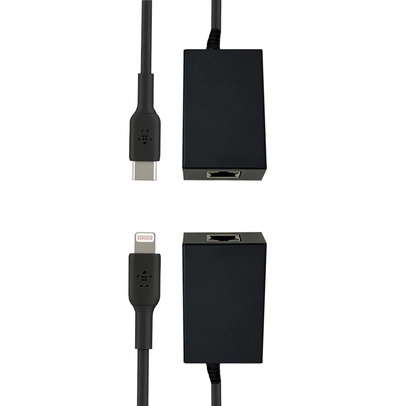 Сетевая карта питания PoE Преобразователь POE в USB Type-C/Lightning