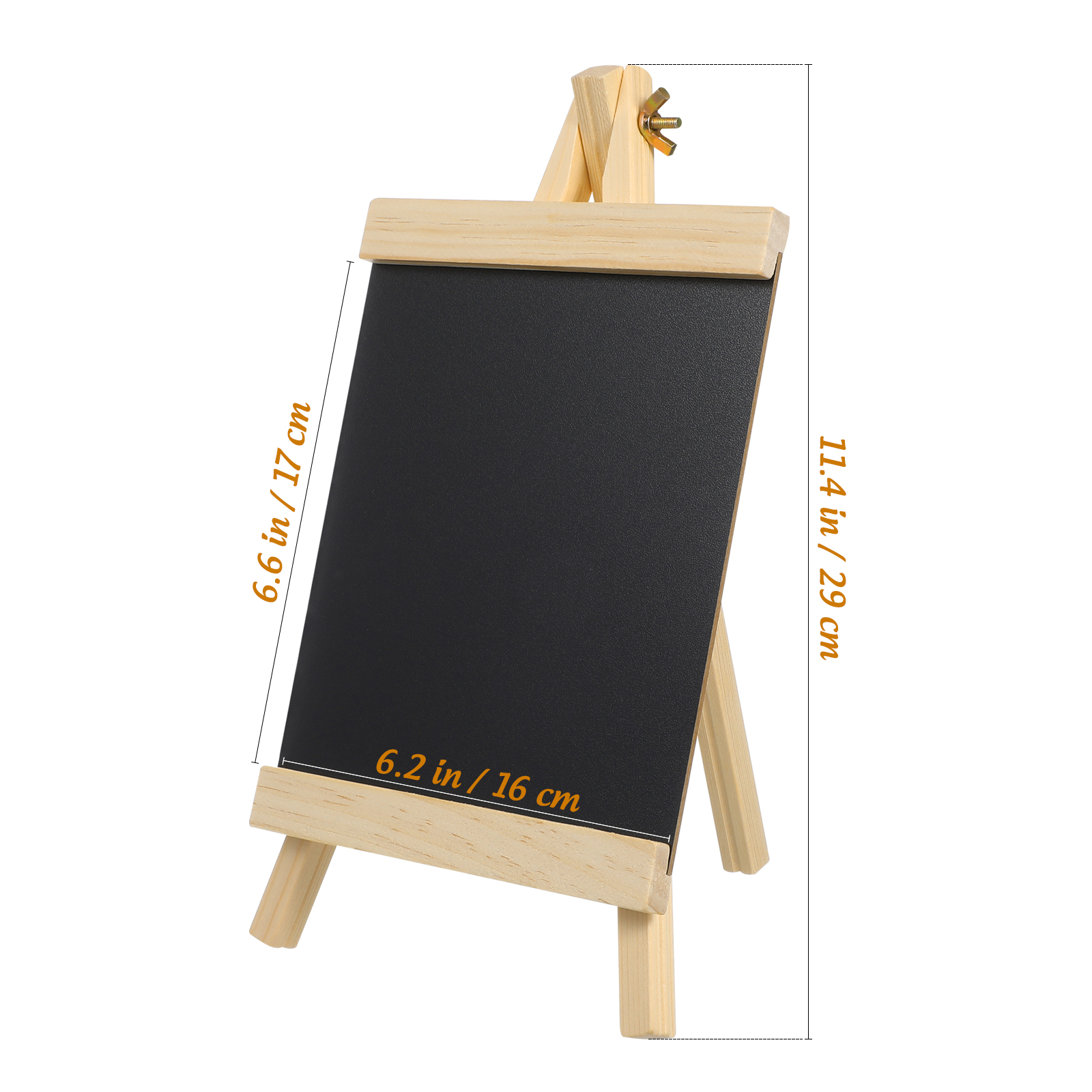16x29cm mała tablica tablica stojąca drewniana tablica wiadomość ślubna znak blat tablice kredowe Menu stojąca rama