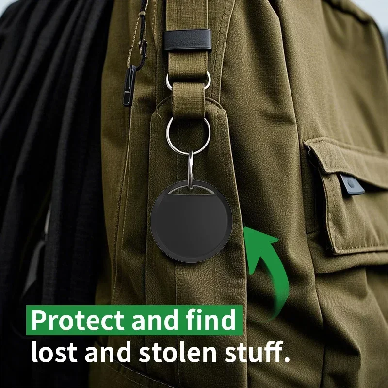 GPS Smart Tracker Tag Bluetooth Locator Anti-Lost Device Mobile Keys Pet Elderly Kids Finder Work with Android Google Find My
