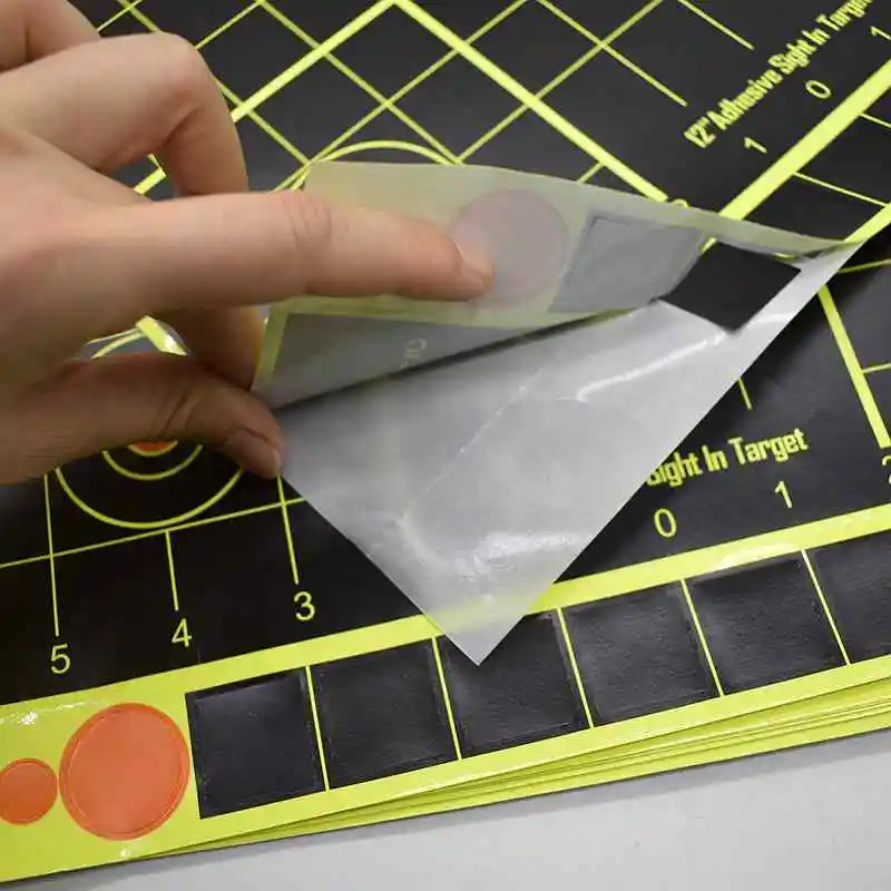 12inch 30CM Splash Target Sticker Paper 10pcs/pack Adhesive Reactivity Shoot Target Aim Paper for Gun / Rifle / Binders Pratice