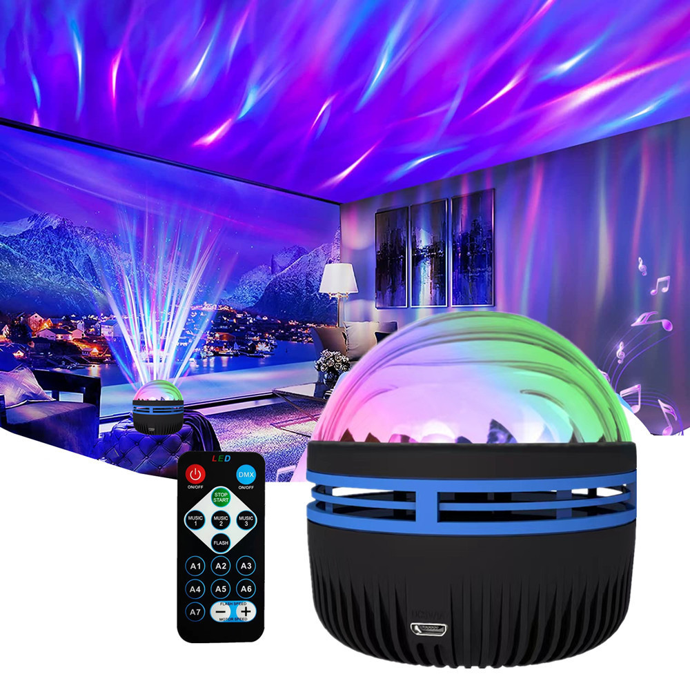 LED Galaxy Projector Light Colorful Sky Bedroom Night Lamp Kids Room Decor Christmas Party Decoration LED Projector