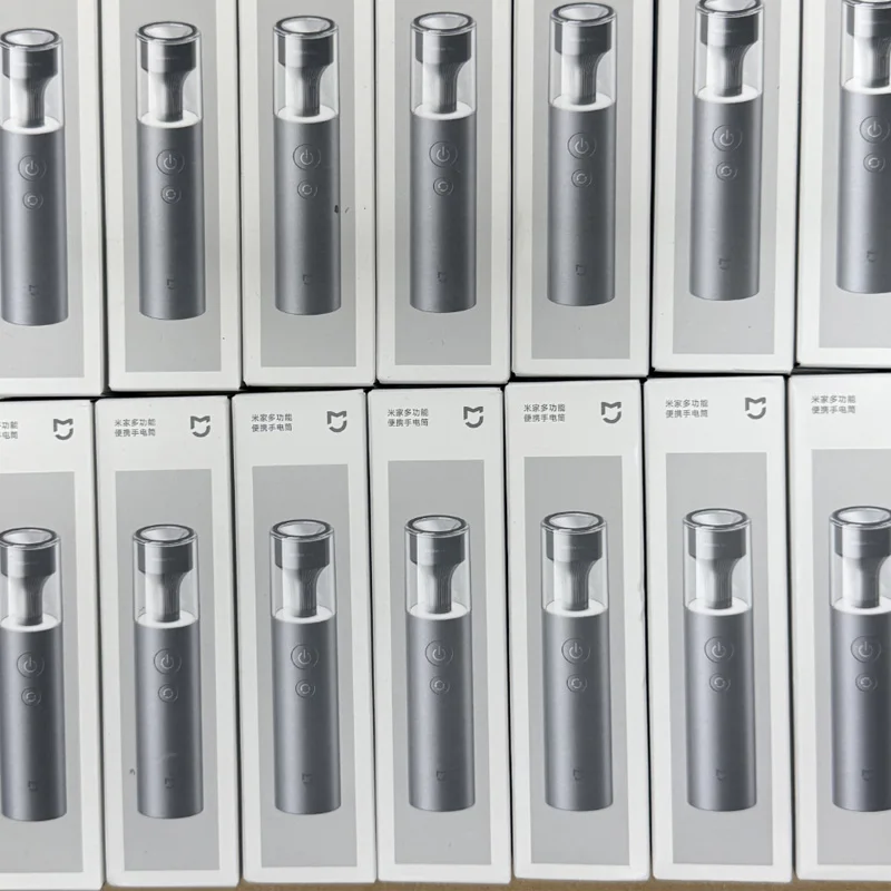 2024 Xiaomi Mijia Lanterna multifuncional portátil 125g 3100mAh IP65 à prova d'água 1000lm Iluminação de emergência MJSDT002QW