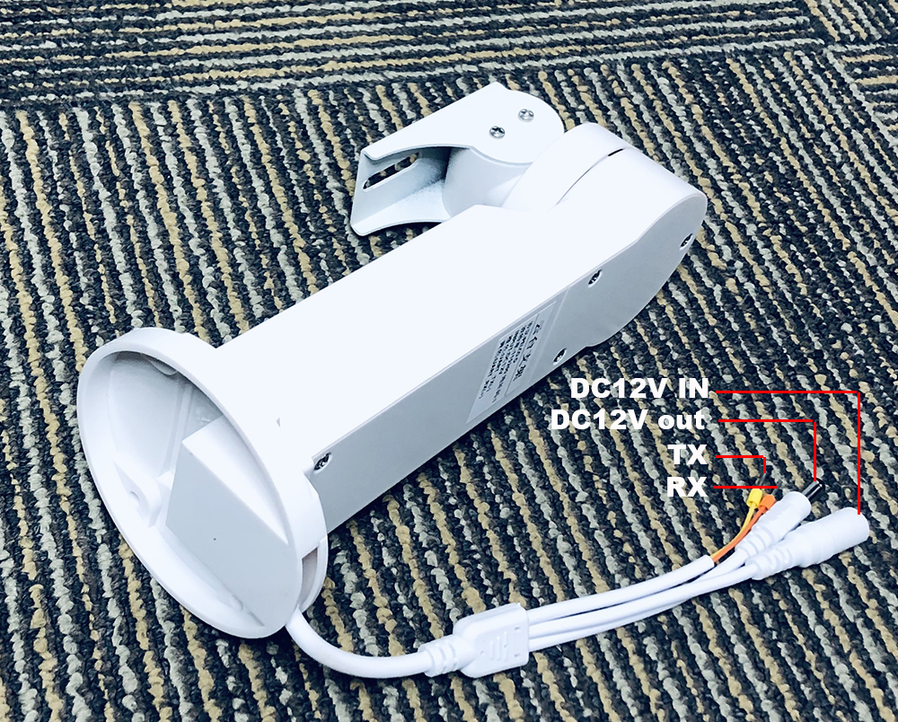 П/Т-кронштейн PTZ IP-камера 270в °   горизонтальное вращение, 70 °   вертикальный для 5MP 8MP