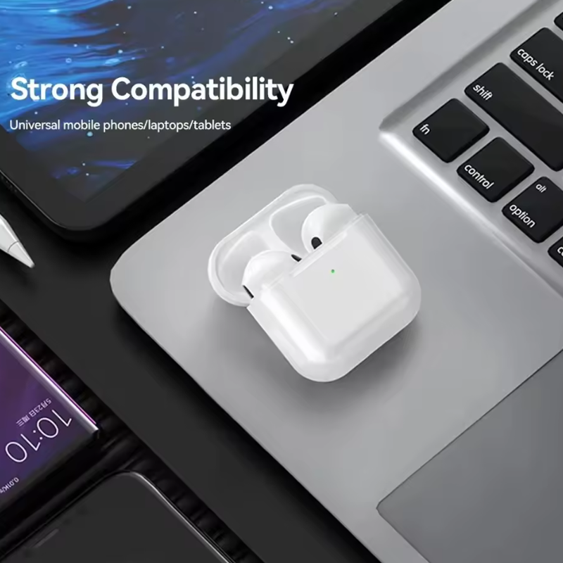 #   I4 Drahtlose Bluetooth Kopfhörer HiFi Stereo Headset Mic Noise Reduction Sport Ohrhörer Für Xiaomi Lenovo iPhone Samsung Huawei
