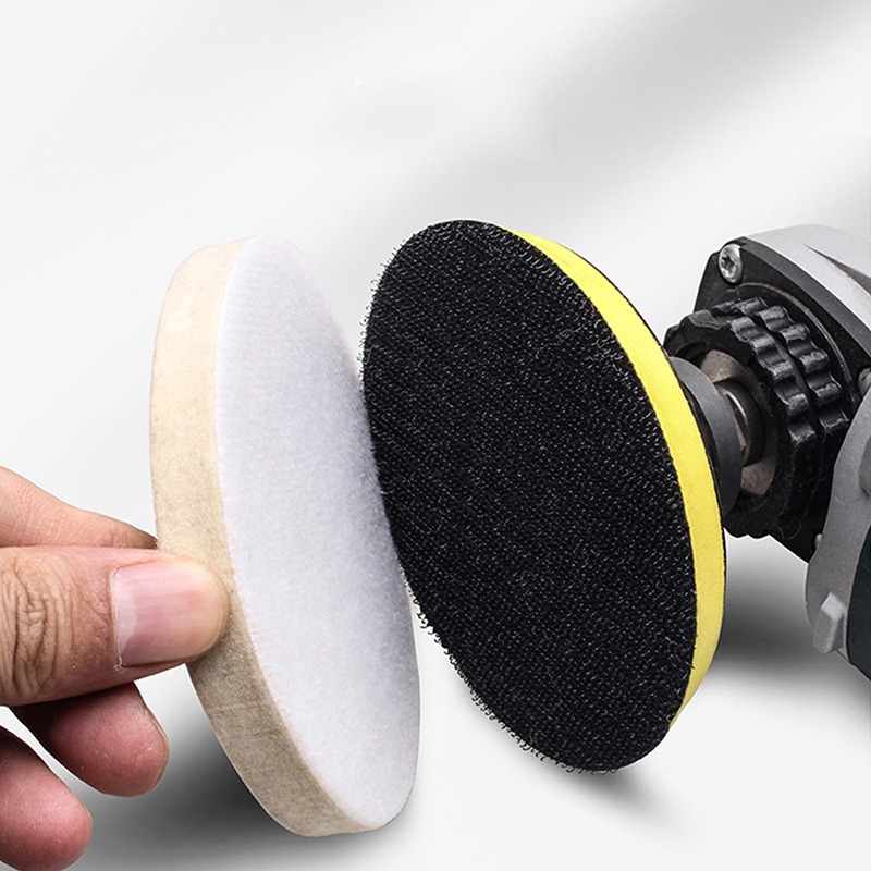 Polishing Pads Wool Felt Polishing Pad 75mm 100mm 125mm 150mm 180mm Wheel For Glass Stainless Steel Polish Repair Scratche