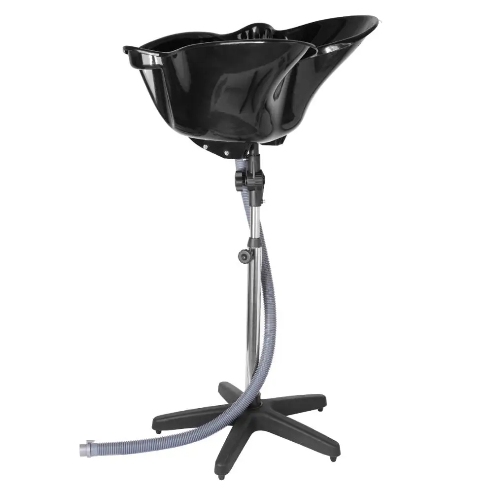 Salon Mobile portatile parrucchiere lavaggio bacino dei capelli controlavaggio Shampoo ciotola lavandino Mobile parrucchiere lavaggio posteriore Shampoo lavabo