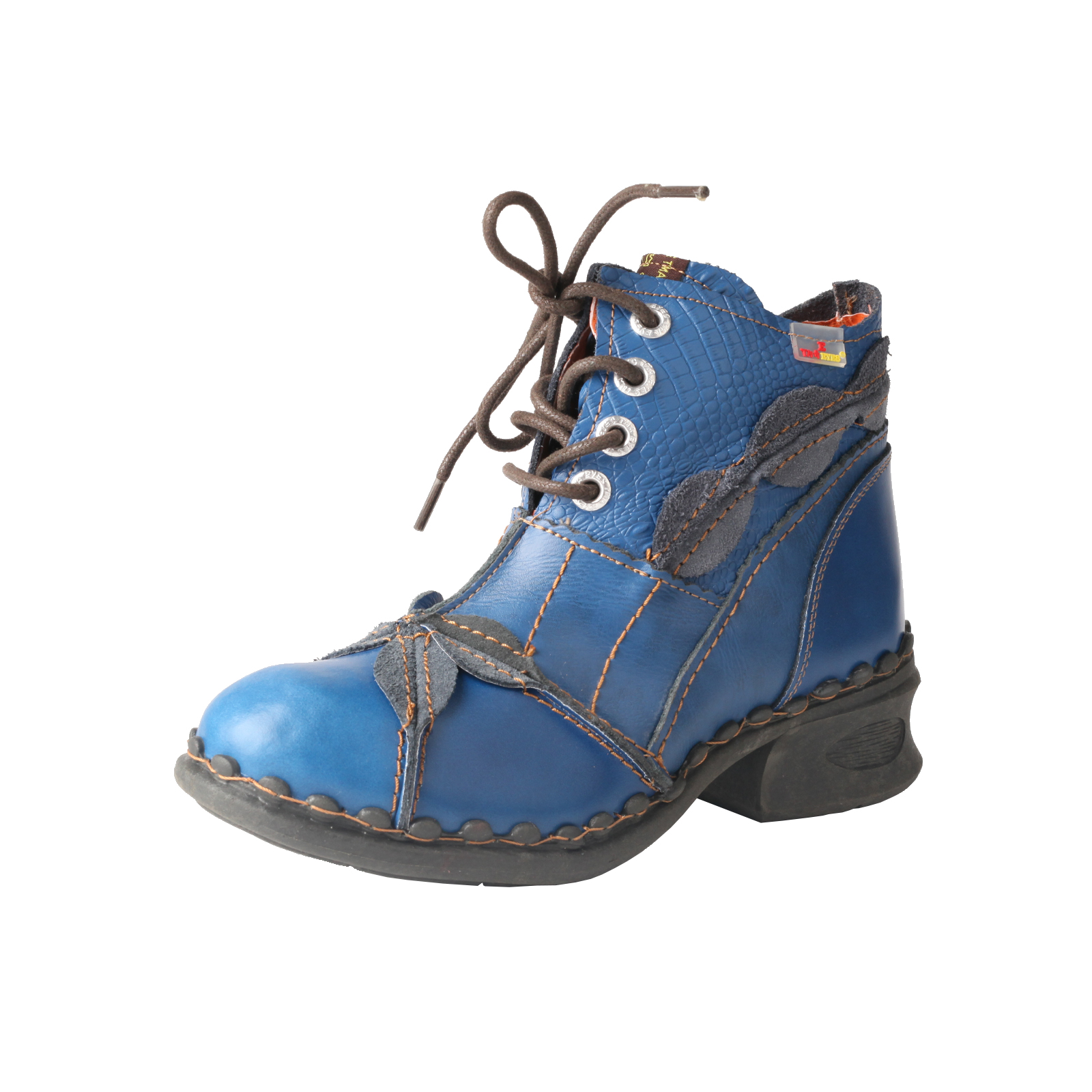 Tma olhos marca de couro lavado oxford botas femininas mãe sapatos
