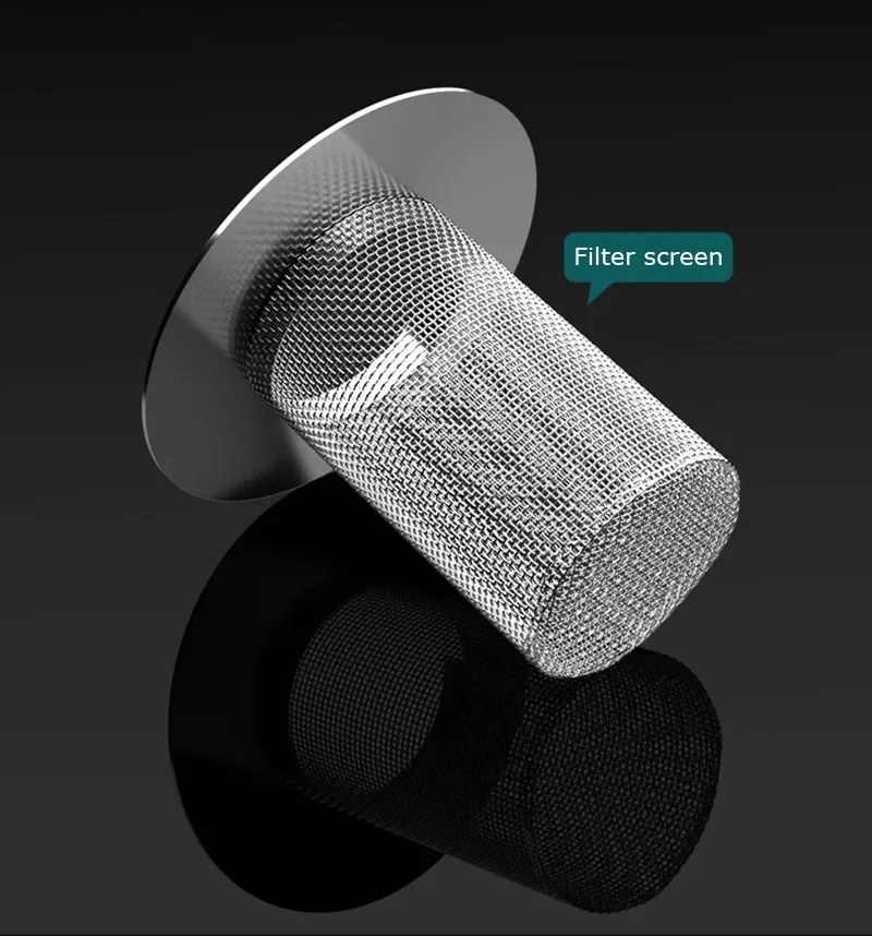 Anti-clog Floor Drain Filter Mesh Stainless Steel Sink Bathtub Hair Catcher Shower Leak Net Strainer Bath Plug Kitchen Tools