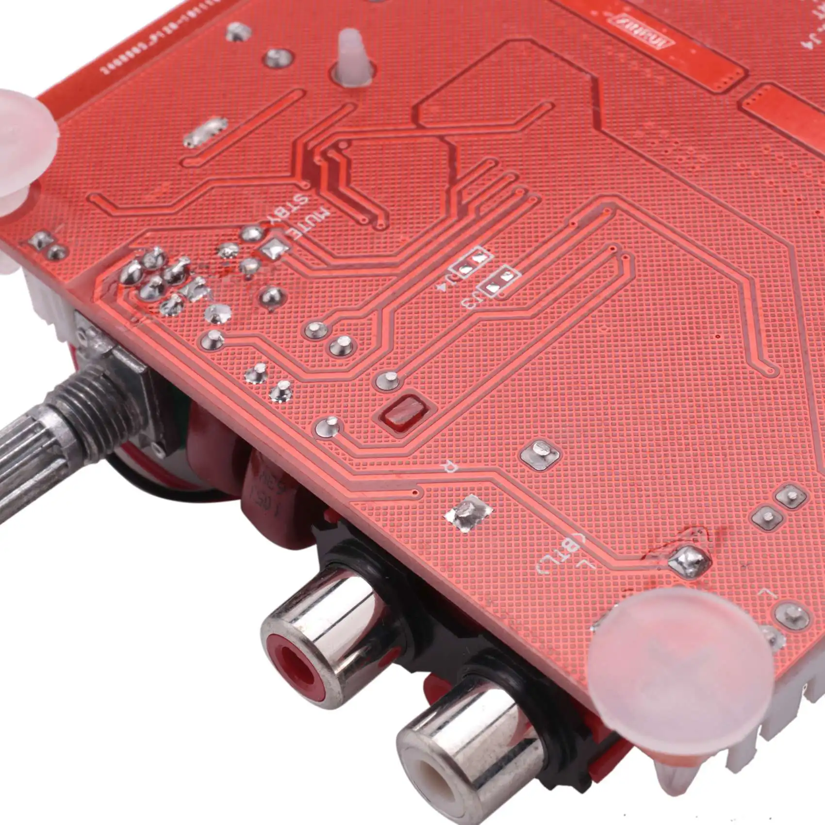TDA7498E 2X160W Dual Channel Audio Amplifier Board, Support BTL Mode 1X220W Single Channel, DC 24V Digital Stereo Power Amp Modu