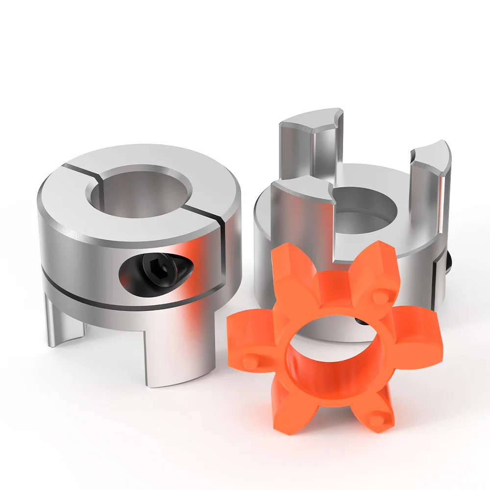 GTRIC Jaw Shaft Coupler D25L35 Spider Flexible Motor Aluminium Flexible Coupling Encoder Connector5/6/6.35/7/8/9/10/11/12/14 mm