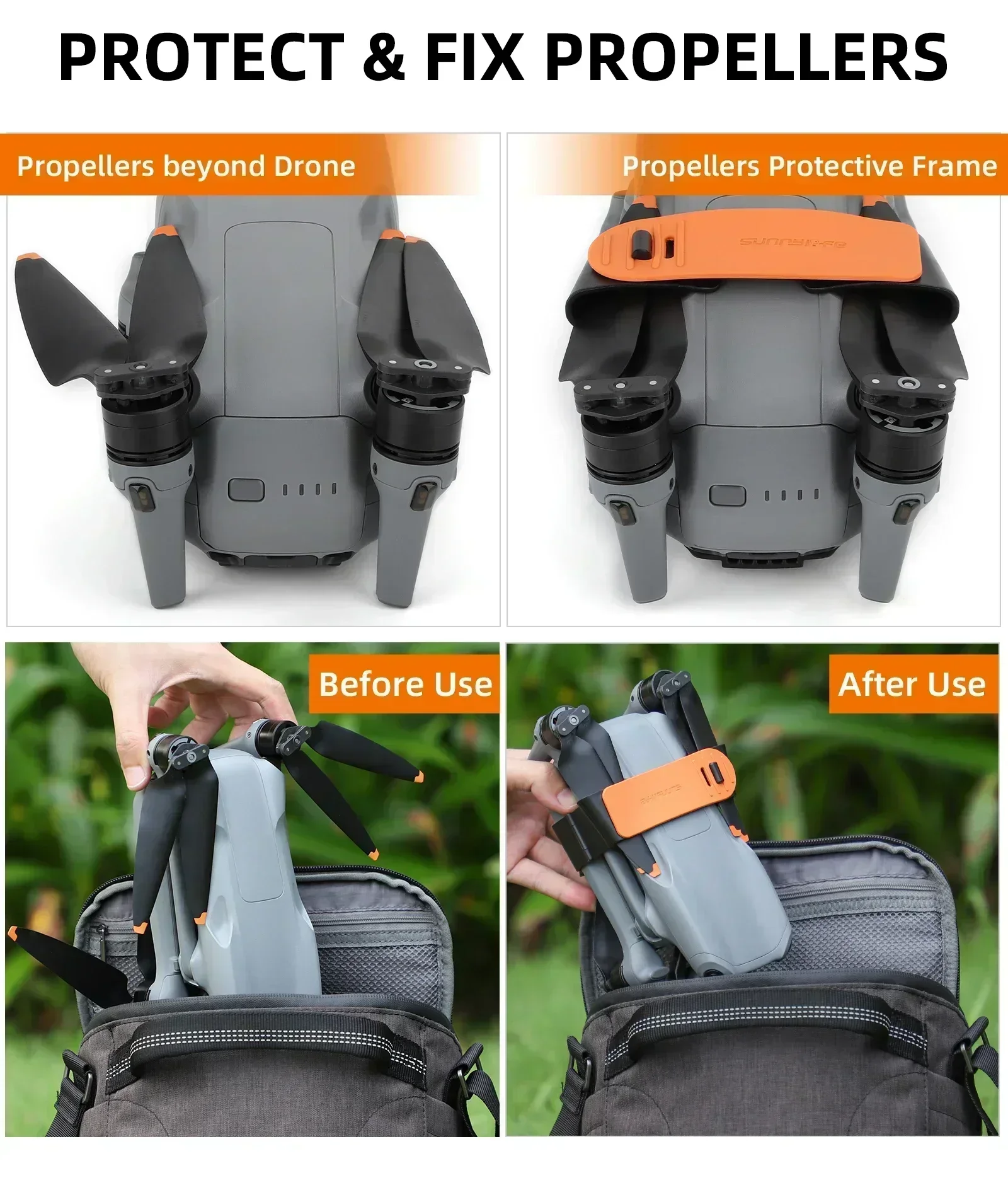 Propeller Halter Für DJI Air 3/3S Propeller Stabilisator Requisiten Festen Schutz Prop Klinge Strap Schutz für Air 3 Drone Zubehör