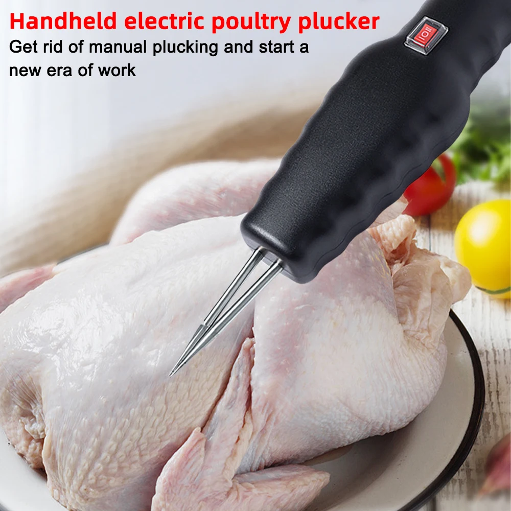 สัตว์ปีกไฟฟ้า Feather Plucker Quick ไก่ Plucker ที่มีประสิทธิภาพ Feather Remover เป็ดห่านฟาร์มสัตว์ขนอุปกรณ์ถอนขน