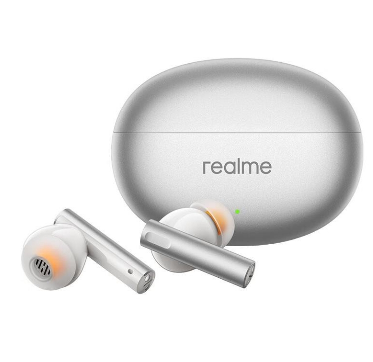 Realme Buds Air 6 Глобальная версия Беспроводные наушники 50 дБ с активным шумоподавлением Bluetooth 5,3 До 40 часов автономной работы