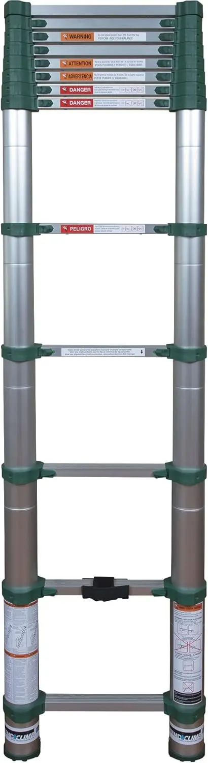 Xtend & Climb Pro Series 780P+ Telescoping Ladder, Green
