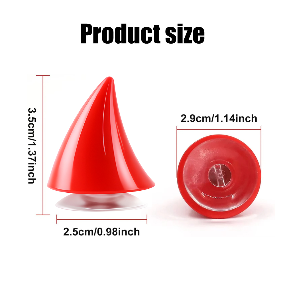 Motorcycle Electric Vehicle Helmet Suction Cup Decoration Unisex Devil Horns Carriage Accessory Demon Horns Headlight Decoration