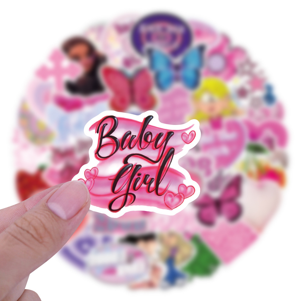 60/120 pçs vintage y2k adesivos estéticos portátil motor bagagem guitarra telefone skate 2000s clássico crianças brinquedos