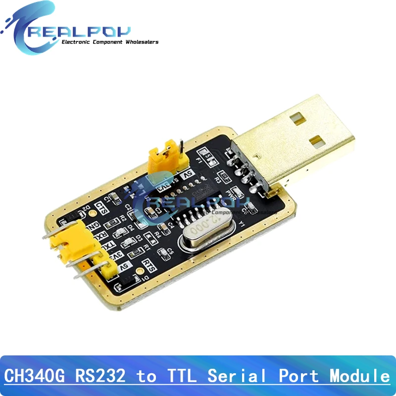 Модуль CH340 вместо модуля PL2303 CH340G RS232 to TTL, обновление USB-последовательного порта в девять щеточных пластинах для Arduino Diy Kit