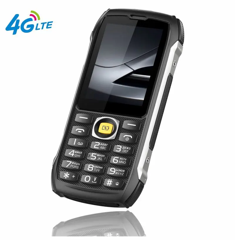 EAOR 4G LTE impermeable resistente batería grande powerbank teclado 2,8 IPS pantalla volumen tecla lateral linterna deslumbrante teléfono móvil