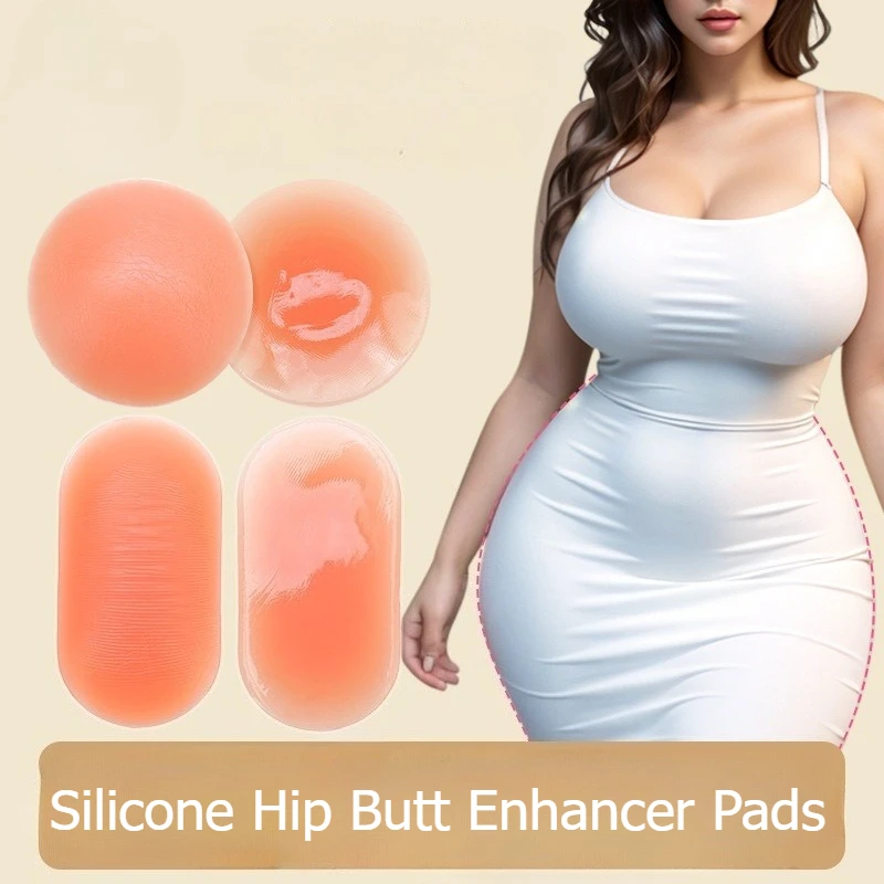 Silikon Hip Butt Enhancer Pads Frauen Kurven Verbesserung Body Shaper Tragen Kleidung Enhancer Natürlich Aussehende Gefälschte Bum Lift Pads