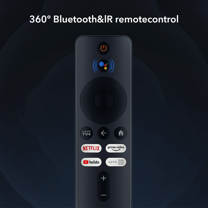 Version mondiale Xiaomi Mi TV Box S 2e génération 4K Ultra HD BT5.2 2GB 8GB Dolby Vision HDR10 + Google Assistant lecteur intelligent Mi Box S