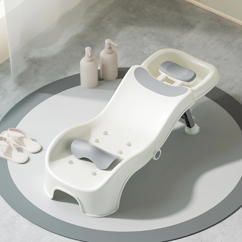 Silla de champú de plástico para salón de belleza, cama de Spa, productos de estética, muebles de salón