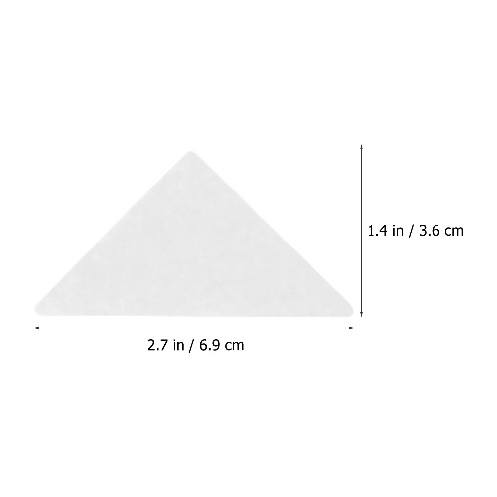 120 peças colarinho triangular permanece material pvc inserções de colarinho de camisa aparência profissional sem rugas suporte descartável