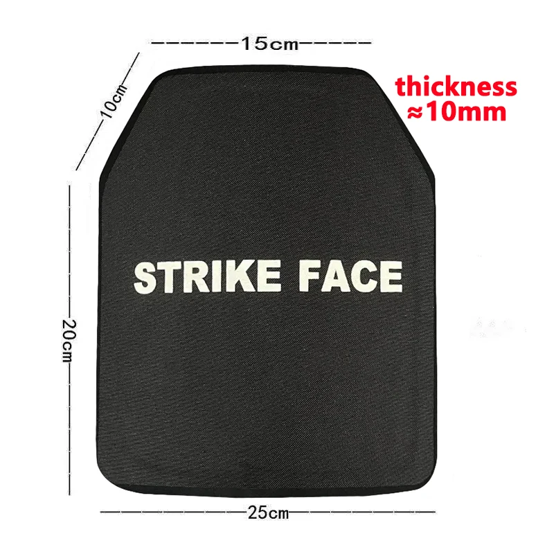 NIJ IIIA-chaleco táctico ligero para armadura corporal, placa a prueba de balas, UHMWPE, resistente a los pinchazos, resistente al corte, seguridad a prueba de balas